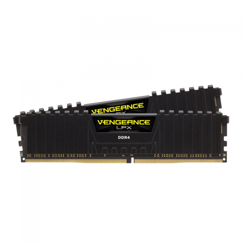 Corsair Vengeance LPX 32GB (2X16GB) DDR4 3200 (PC4-25600) C16 1.35V Desktop Memory - Black, CMK32GX4M2E3200C16